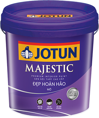 Sơn nội thất Majestic Đẹp hoàn hảo bóng mờ mới 