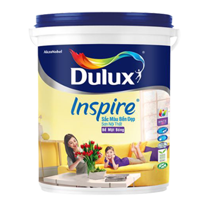 Dulux Inspire Ngoại Thất Sắc Màu Bền Đẹp Bề Mặt Mờ